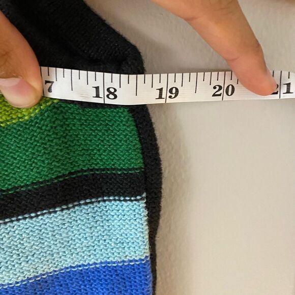 Vintage Westbound Women's M Black Christmas Sweater Vest Snowflake Pattern - Picture 8 of 8